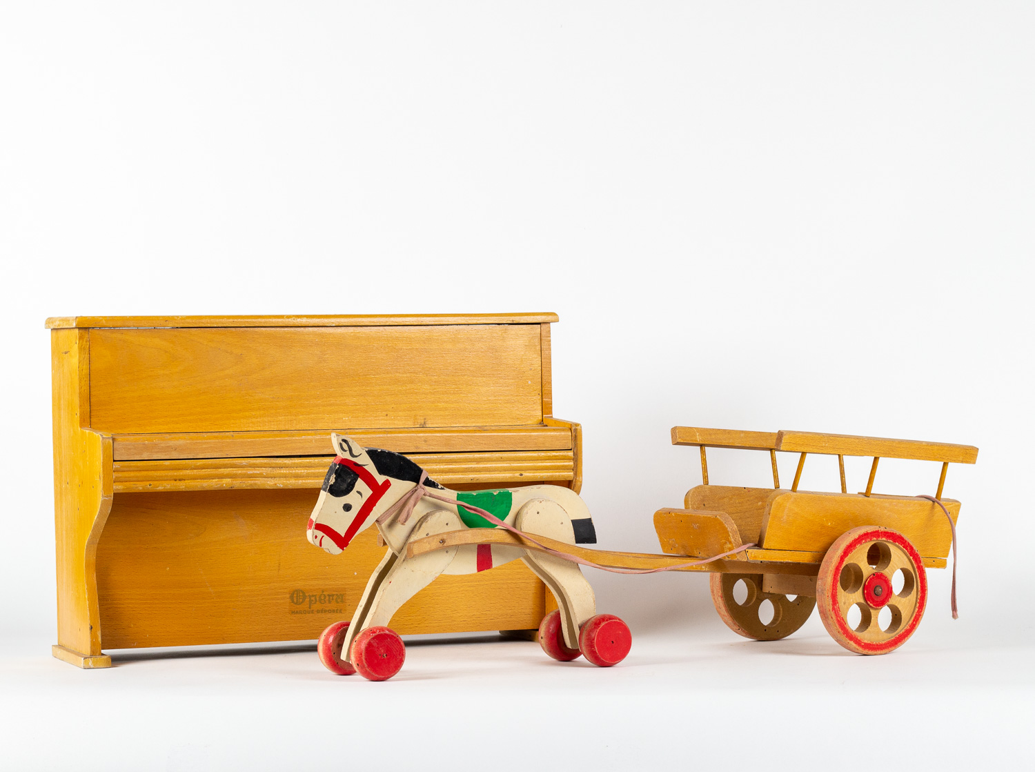 Charette Bois Charette Bois Ancienne d'occasion