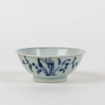 Artcession Chine XVIIe XVIIIe. Bol porcelaine bleue