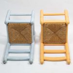 Artcession paire de chaises enfant vintage