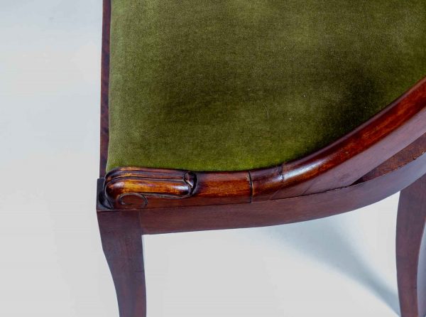 Artcession paire de chaises gondoles époque Restauration