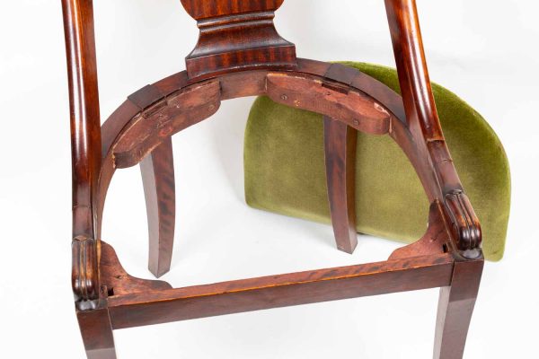 Artcession paire de chaises gondoles époque Restauration