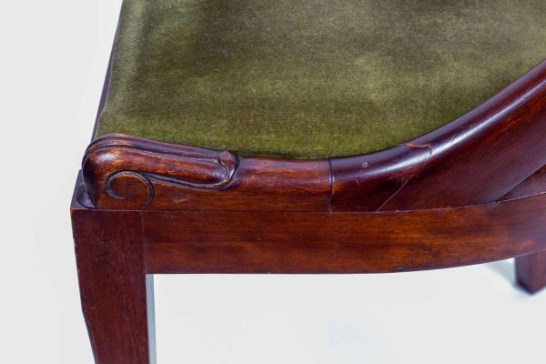 Artcession paire de chaises gondoles époque Restauration