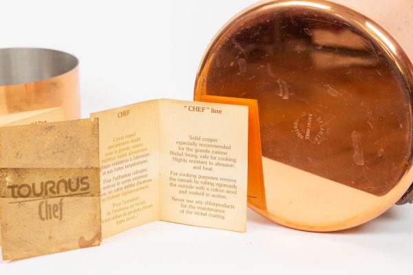 Artcession-casseroles cuivre Tournus