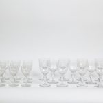 Artcession-verres cristal à facettes