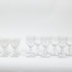 Artcession-verres cristal à facettes