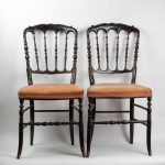 Artcession-Paire de chaises Napoléon III