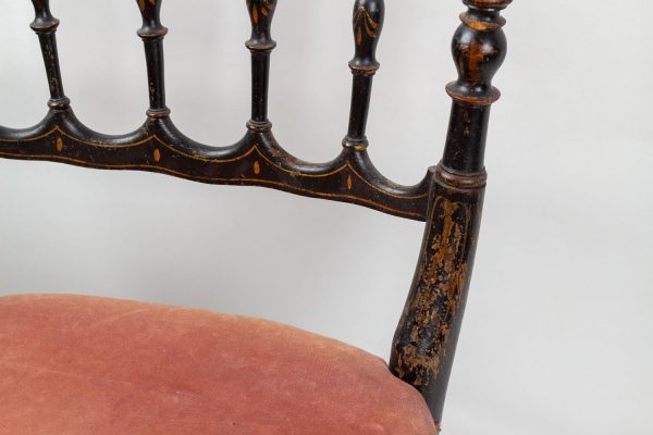 Artcession-Paire de chaises Napoléon III