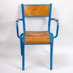 Artcession-chaise écolier vintage