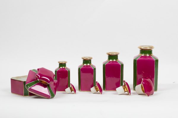 Artcession-flacons en porcelaine 1930