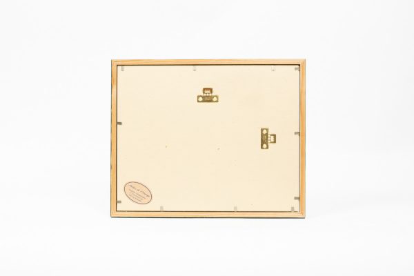 Artcession-tableau aquarelle port vert 4