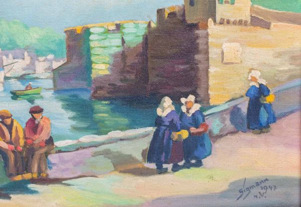 Artcession-tableau peinture Bretagne Concarneau